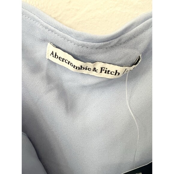 Abercrombie & Fitch Light Blue Midi Dress - Picture 9 of 12